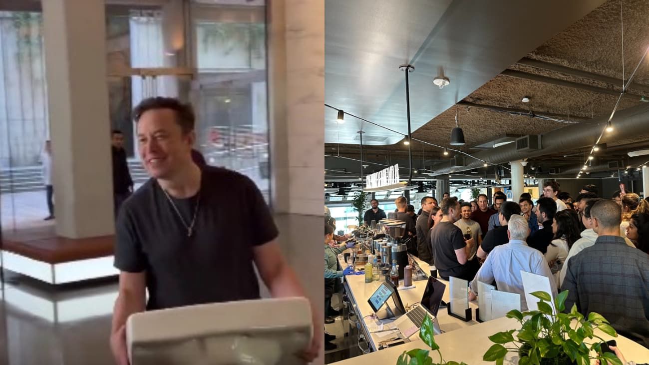 Elon Musk compró Twitter: apareció en las oficinas con una bacha de baño y echó a ejecutivos
