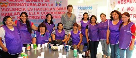 Tinelli conmemoró el Día contra la Violencia de Género