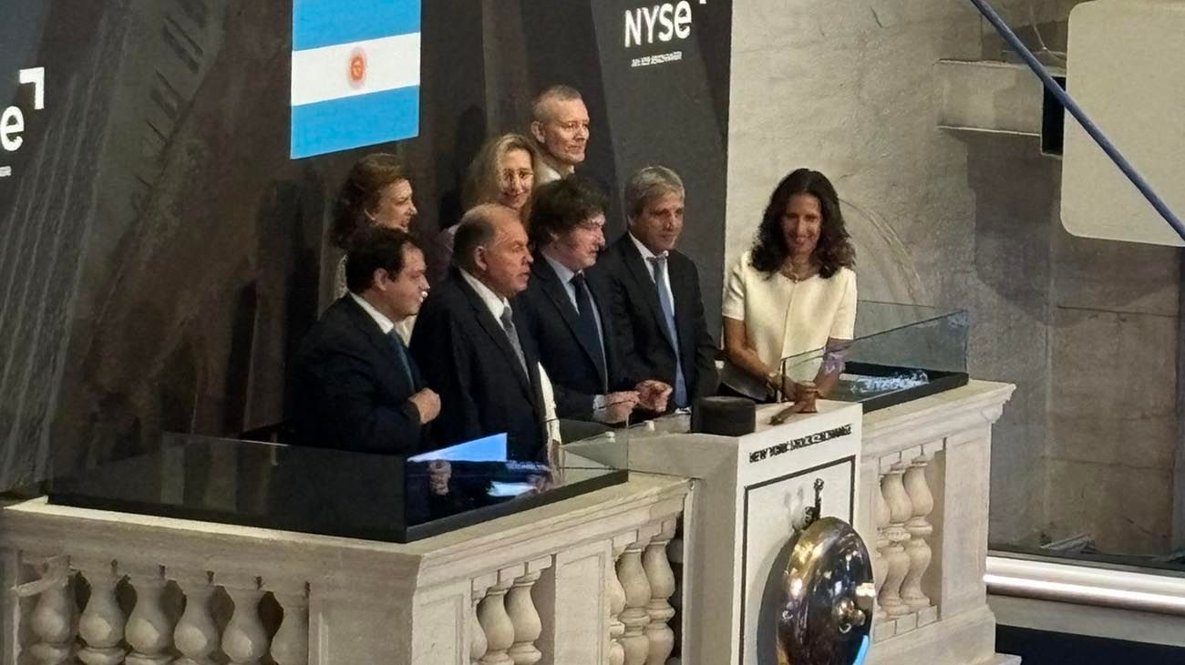 Milei tocó la campana de Wall Street y se reunió con Elon Musk
