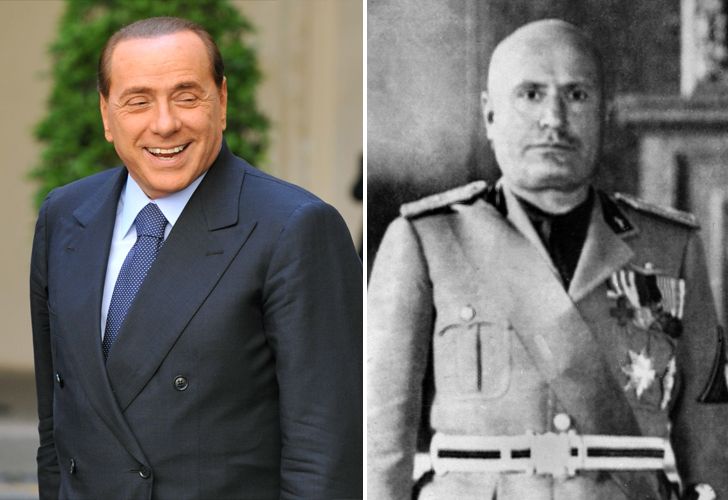 Berlusconi se compara con Mussolini