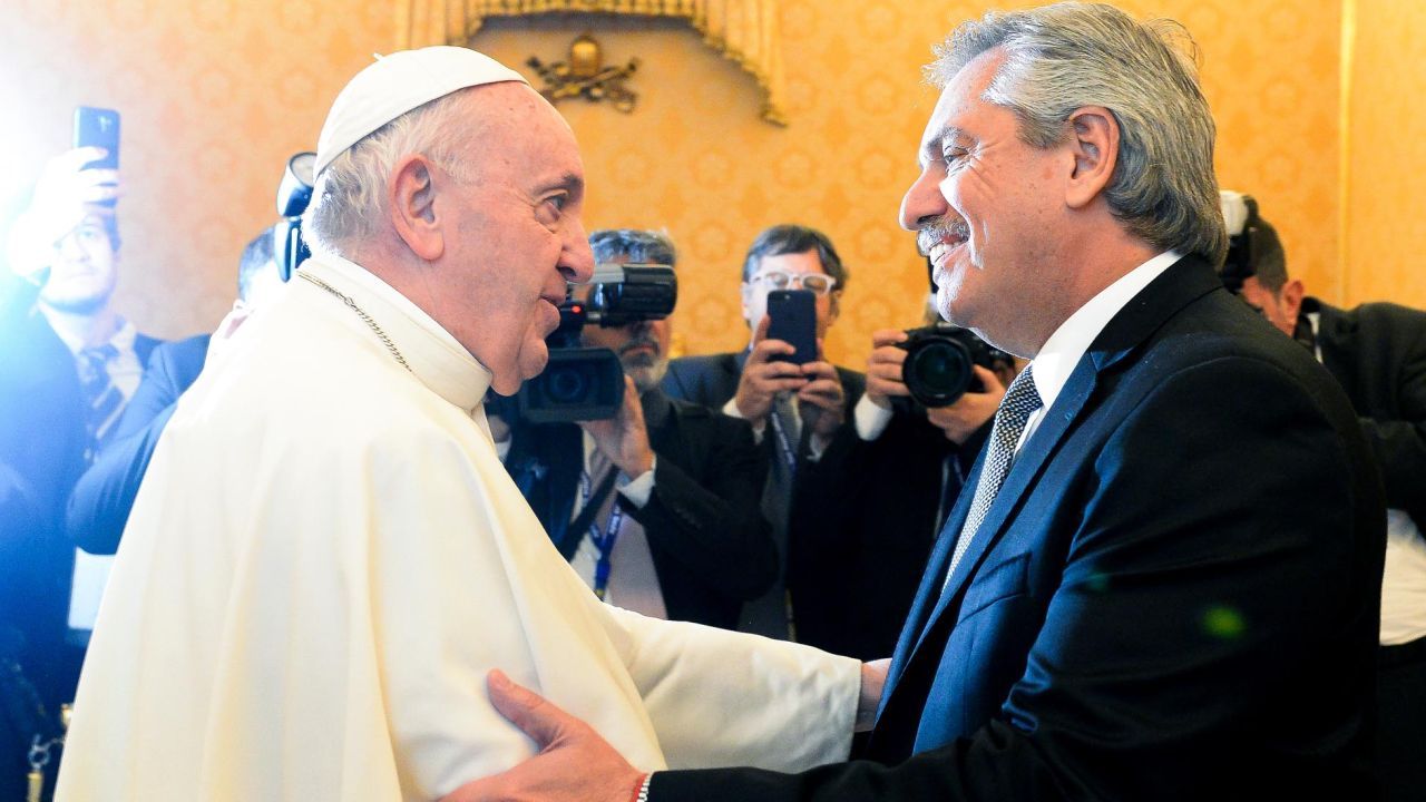 El Papa Francisco recibirá a Alberto Fernández antes de que deje su mandato
