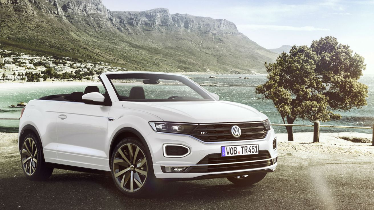 Así es el T-Roc Cabriolet que Volkswagen estrenará en Frankfurt