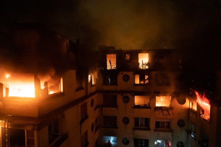París: un feroz incendio posiblemente intencional mató a varias personas