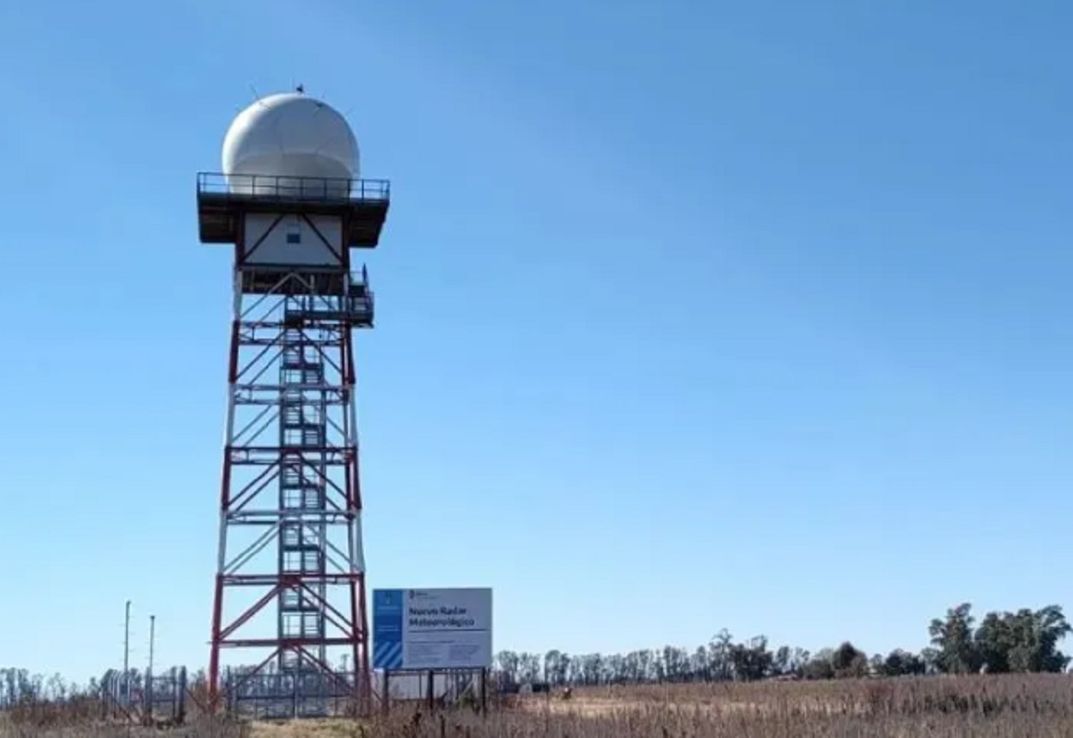 Así es el nuevo radar meteorológico de la provincia de Buenos Aires1