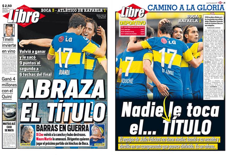 LIBRE: Tinelli invierte en vino