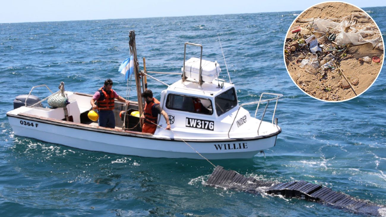 Utilizan imágenes satelitales para detectar la presencia de residuos plásticos en el Mar Argentino