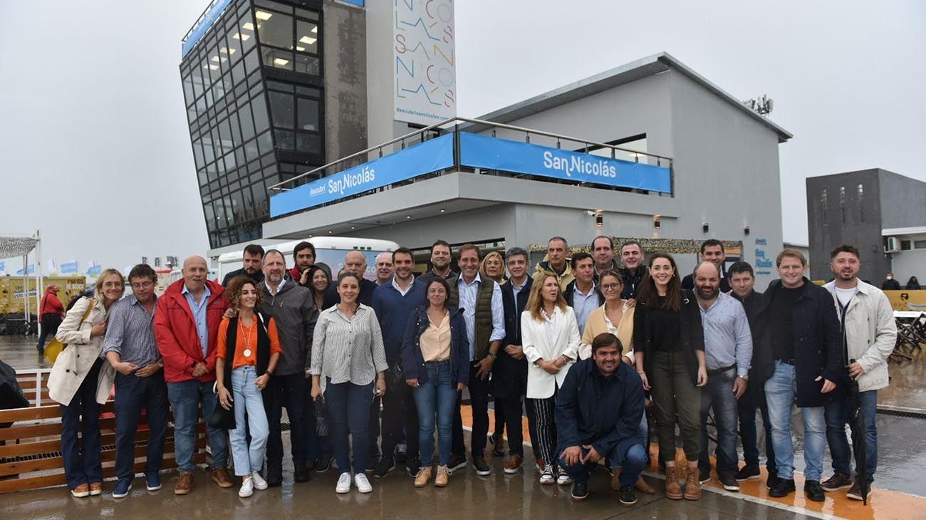 En Expoagro, Juntos PBA se reunió con la mesa de enlace