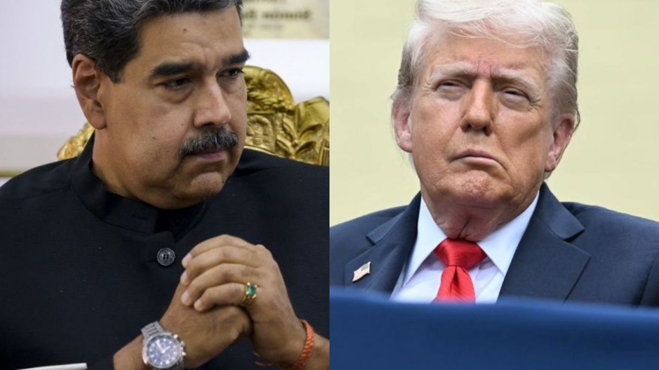 Trump amenaza a Maduro, pero dice que está listo para conversar "directamente" con él