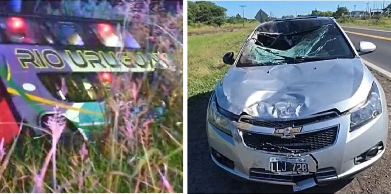 Choque fatal en Vera: murió un chofer de micro y hay 20 heridos tras un brutal accidente en la Ruta 11