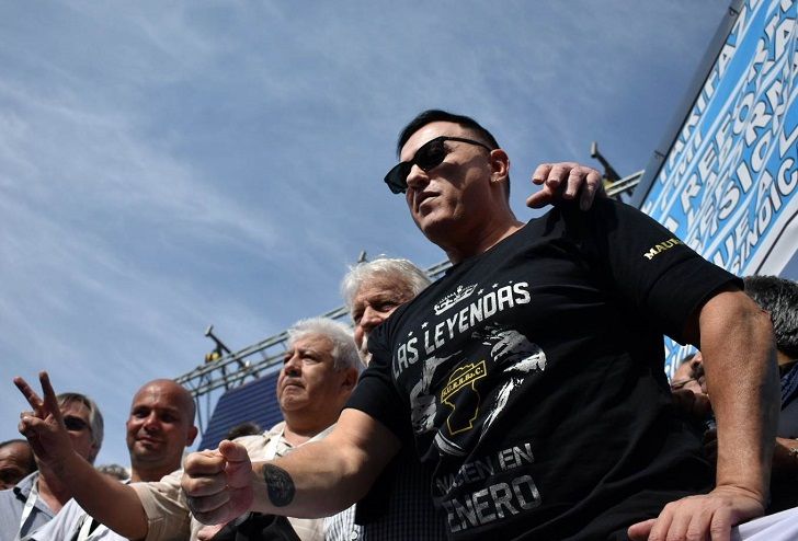 Saillén-Suárez tendrán el miércoles el respaldo de los Moyano y Baradel