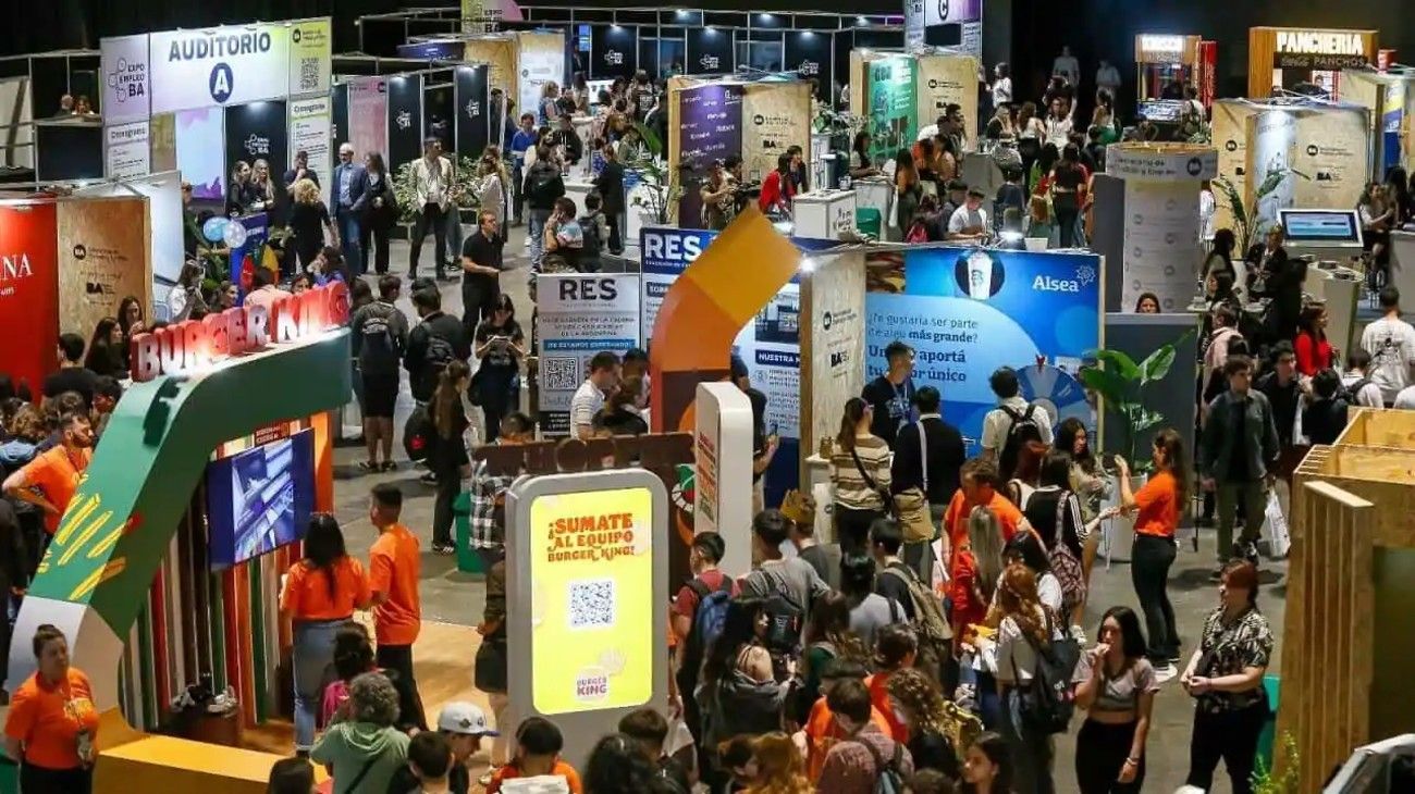 La Expo Empleo BA regresa con 1.800 ofertas laborales en La Rural