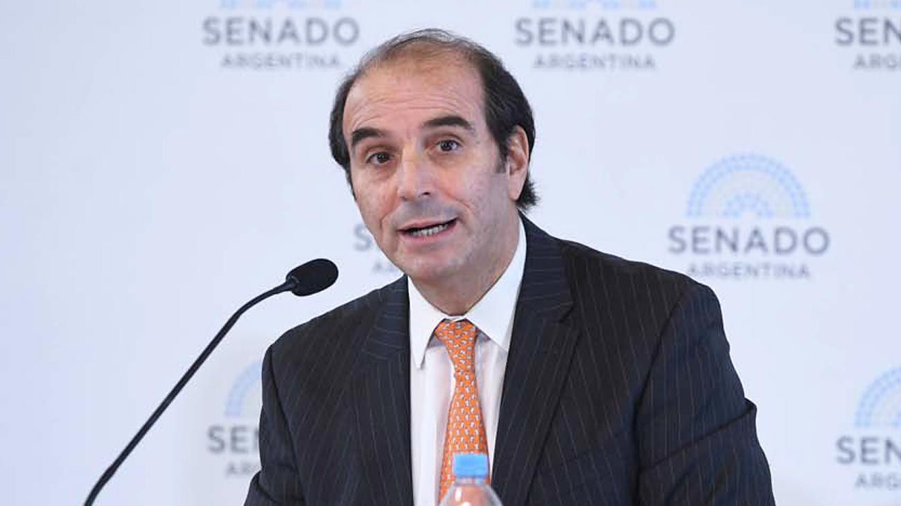 García-Mansilla aclaró y le echó la culpa al Senado