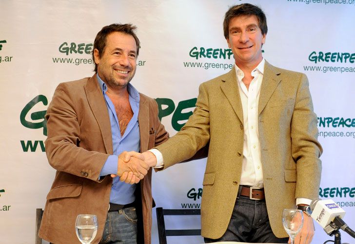Ricky Sarkany hizo las paces con Greenpeace
