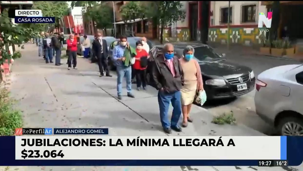 Jubilaciones: la mínima llegará a los $23.064 a partir del segundo trimestre del año