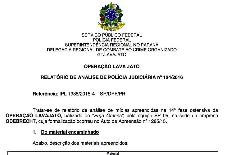 Éste es el documento oficial sobre Odebrecht que complica al primo de Macri