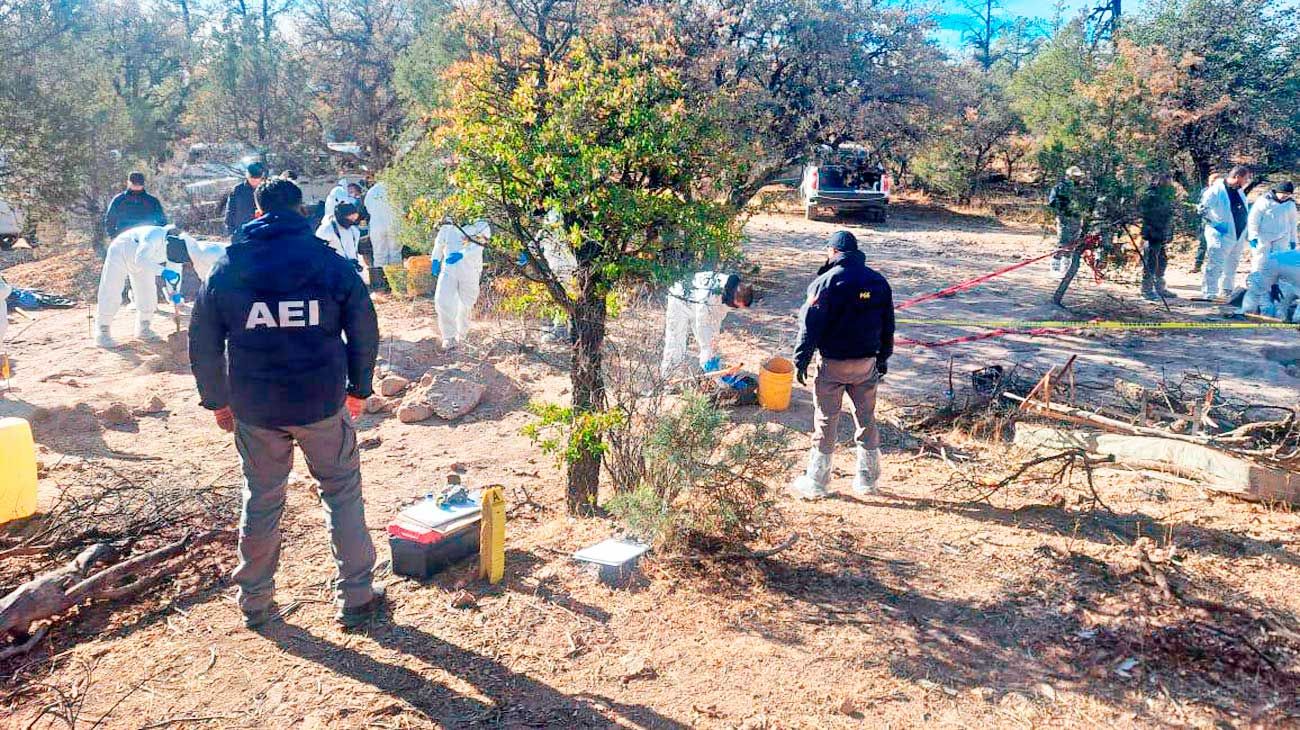 Encuentraron una fosa clandestina con 56 cadáveres en México