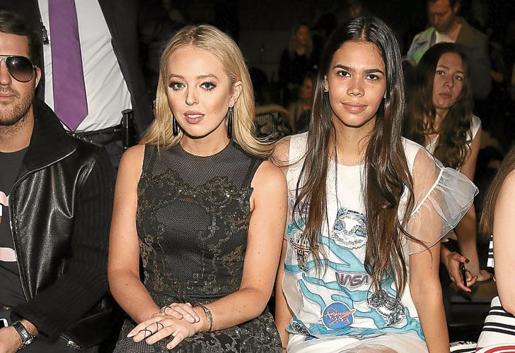 It girls argentinas en primera fila; Tiffany Trump incómoda