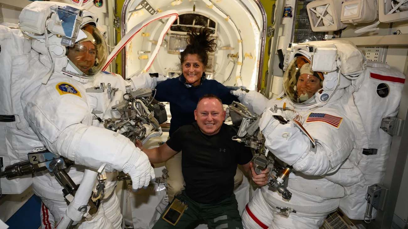 Cuánto dinero recibirán los astronautas que estuvieron varados 286 días en el espacio