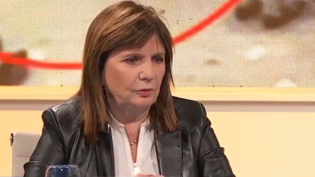 Patricia Bullrich: "La que explotó es la mentira de Massa con la nafta"