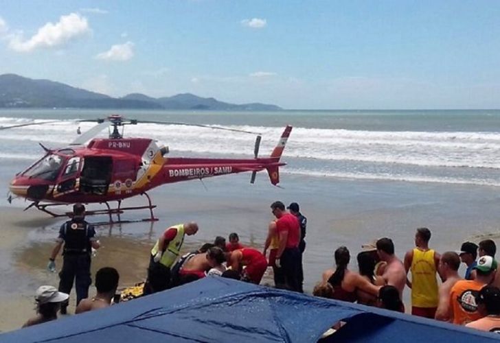 Turista argentino murió en una playa de Brasil