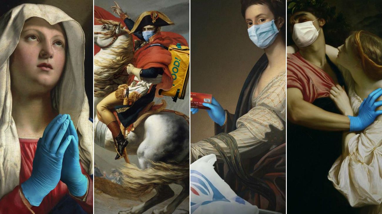 Nueve clásicos de la pintura contra el coronavirus