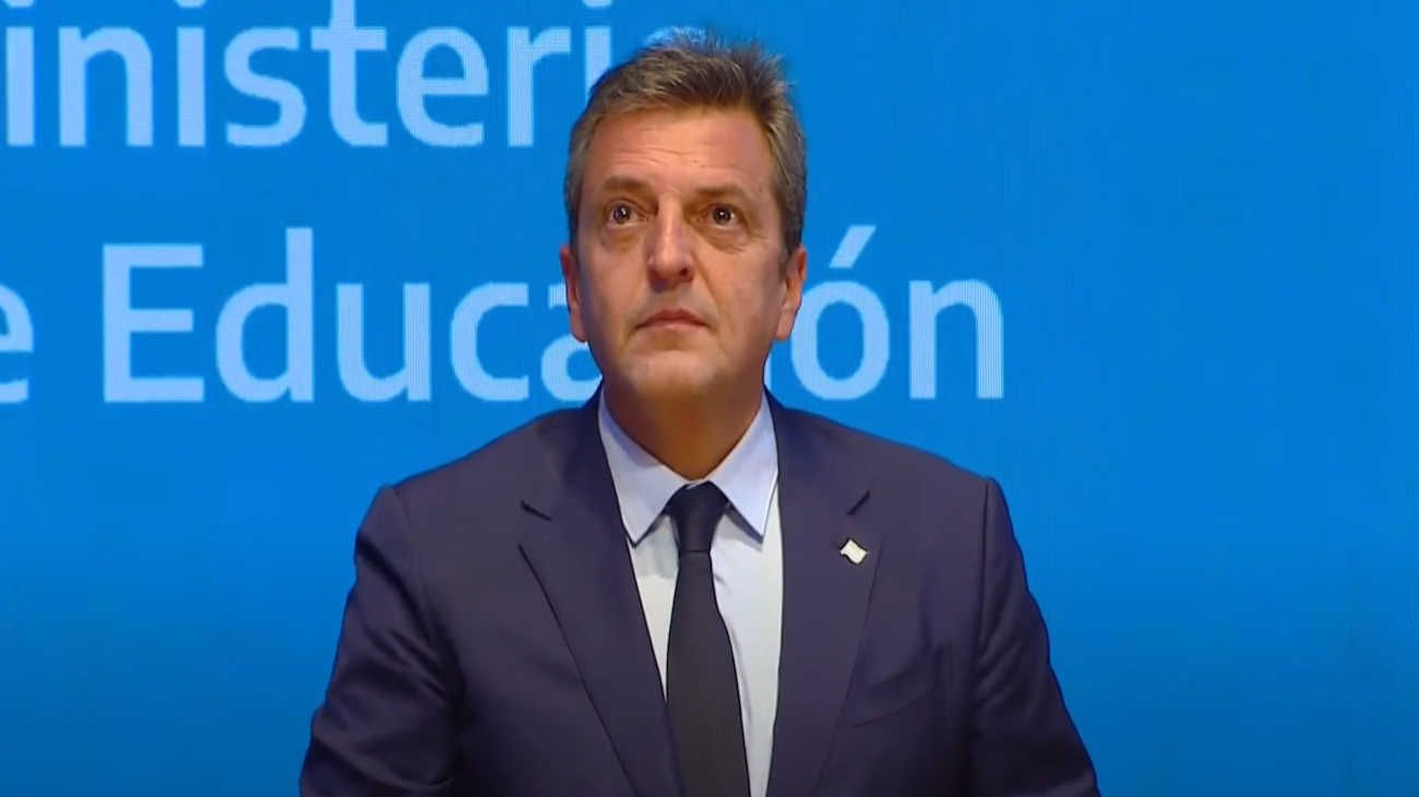 "Están para el psiquiatra": Massa apuntó contra Milei y la oposición al anunciar el proyecto de Financiamiento Educativo