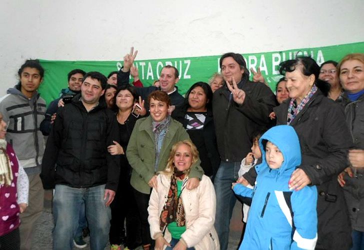 Máximo Kirchner largó con la campaña en Santa Cruz