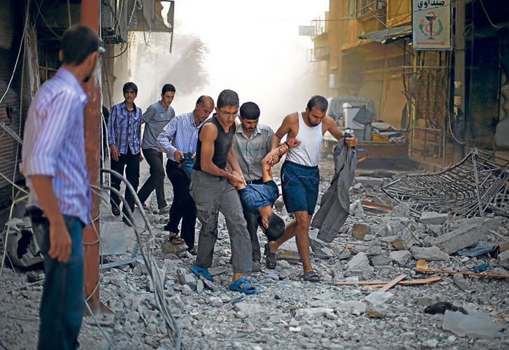 Los ‘villanos’ se unen para terminar la guerra siria