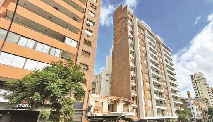 Por el derrumbe de mampostería en Güemes la fiscal Blasco allanó la administración del edificio
