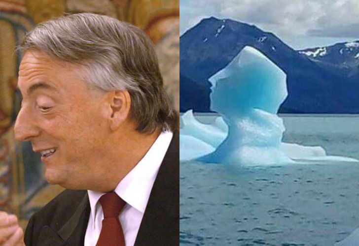 La senadora K que vio la cara de Néstor Kirchner en un iceberg