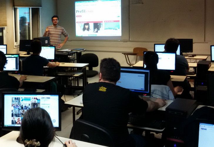 Comenzaron las clases de Periodismo Digital en el Posgrado Perfil - USAL