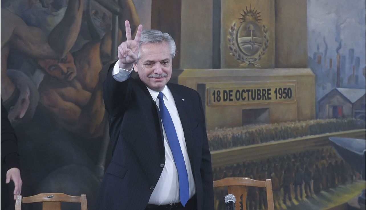 La CGT recibió al Presidente con un clima moderado y sin cantos de reelección