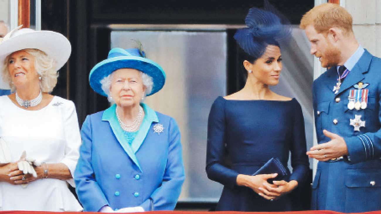 La reina sustituyó a Harry y Meghan de su agenda protocolar