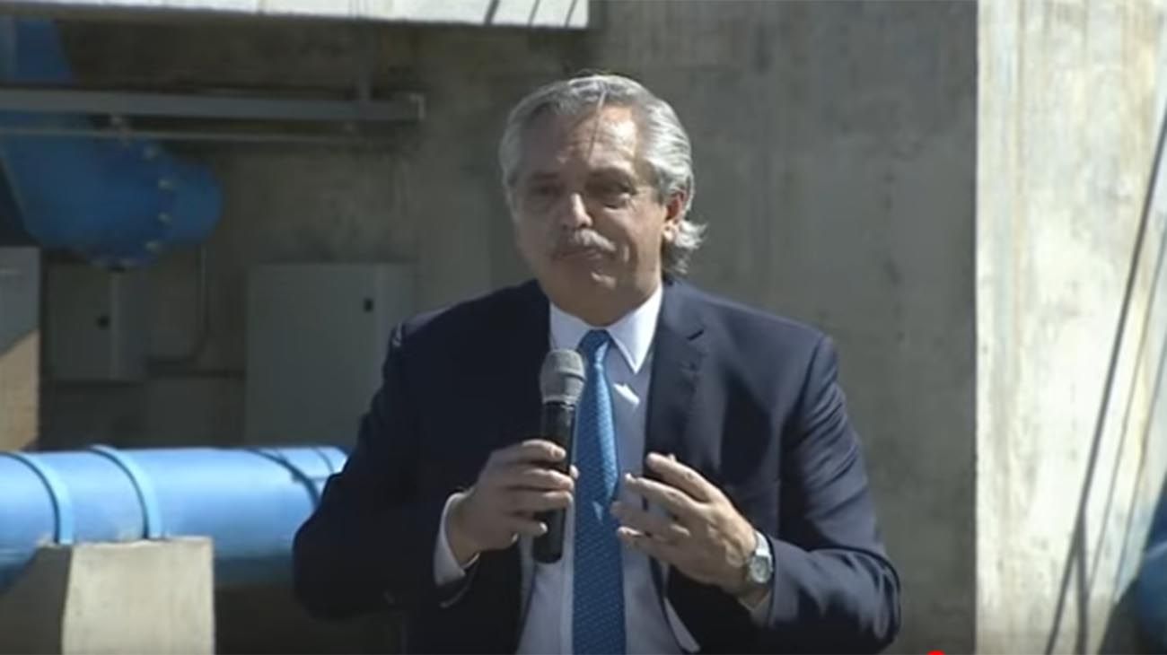 Alberto Fernández inauguró un acueducto en El Impenetrable de Chaco