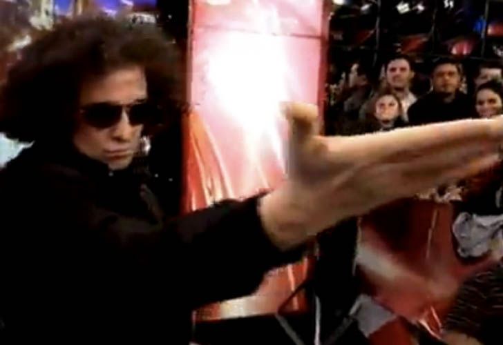 Andrés Calamaro, enojado en Twitter