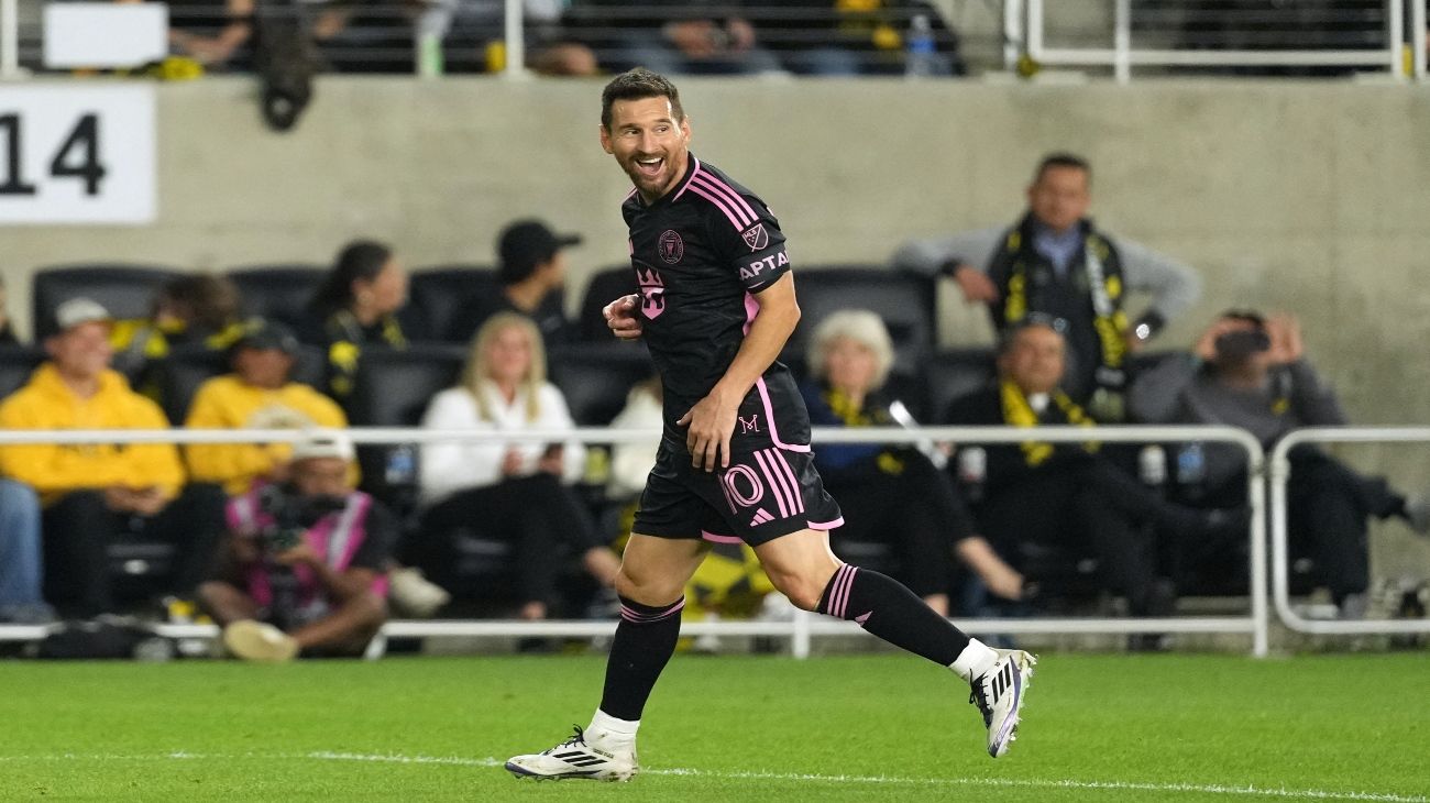 Messi, doblete y campeonato: Inter Miami le ganó a Columbus 3-2 y obtuvo el trofeo MLS Supporters' Shield