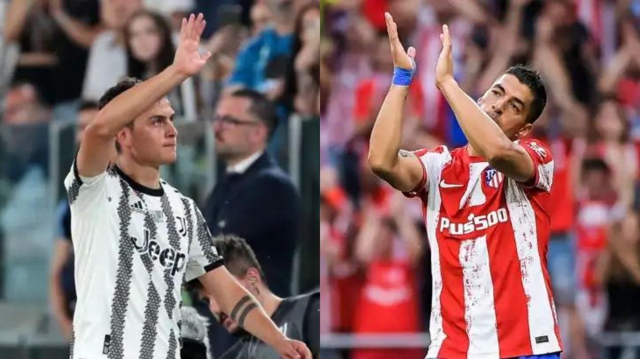 Dybala y Suárez dejan la Juventus y el Atlético de Madrid