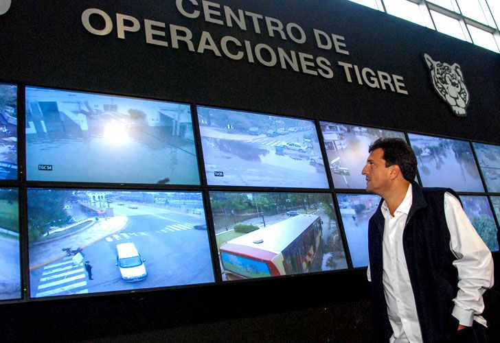 A través de las cámaras de Massa recapturaron a dos prófugos de Moreno