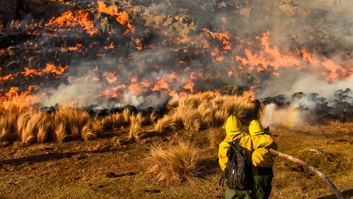 Alerta en Córdoba: fin de semana de “riesgo extremo de incendios”