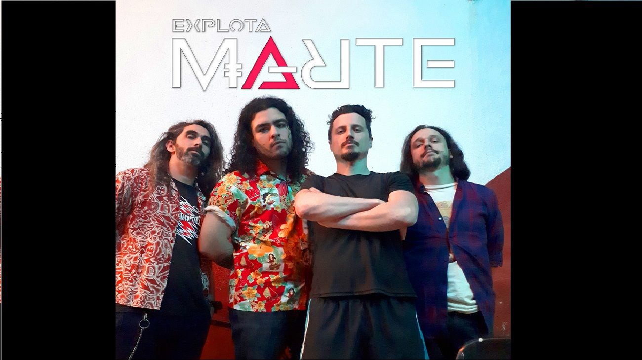 Tu música en RePerfilAr: Explota Marte, rock pesado con un estilo atrapante