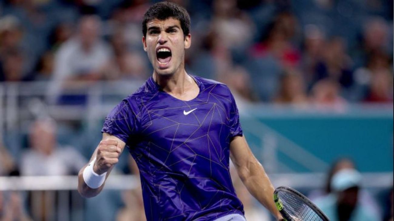 Carlos Alcaraz se consagró campeón del Miami Open