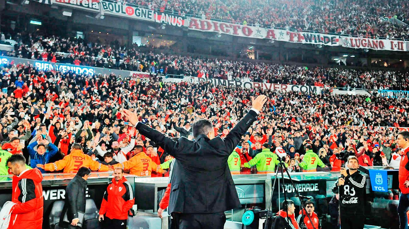 River celebró el regreso de Gallardo pero Huracán no permitió que la fiesta fuera completa