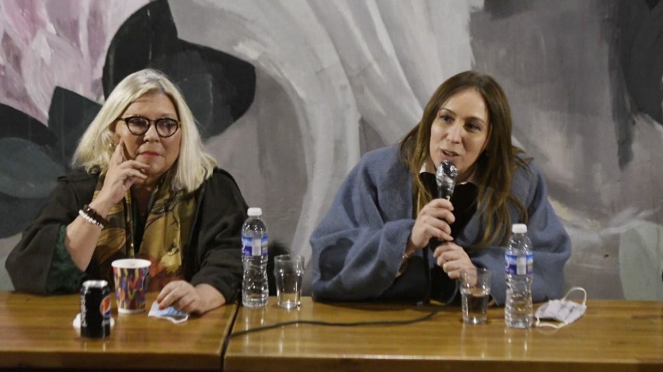 Carrió junto a Vidal: "Hay que evitar votar chantas"