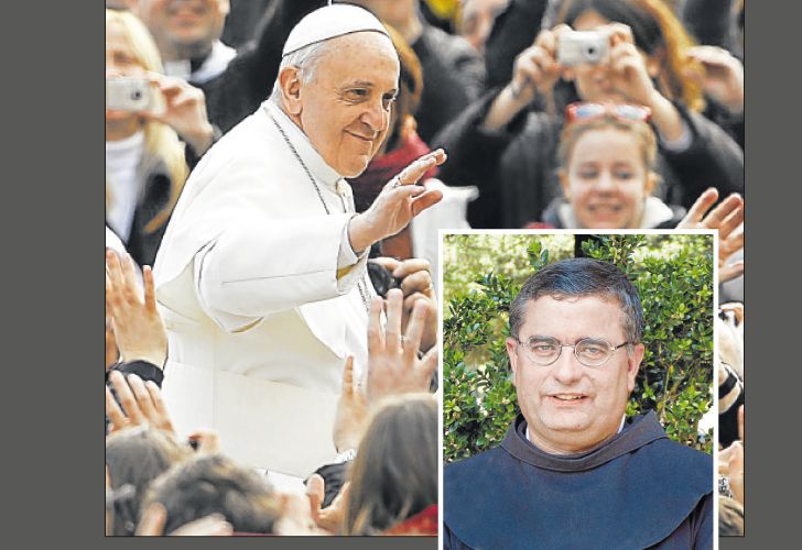 El primer franciscano, la designación del Papa