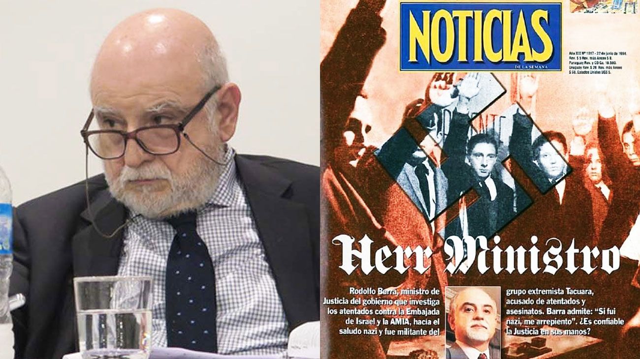 Barra, de menemista con pasado nazi a la Procuración del Tesoro