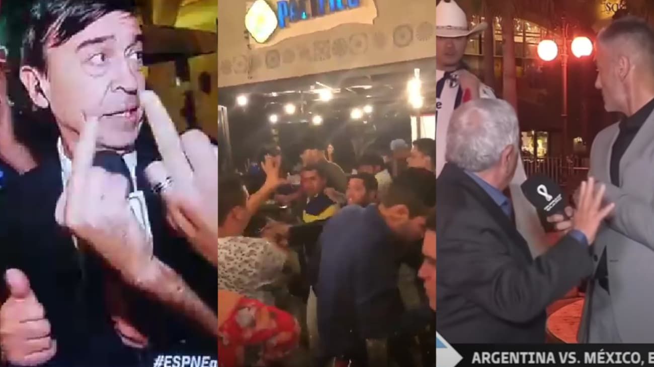 La tensa previa de Argentina-México en Qatar: pelea en un bar y provocaciones a Marcelo Benedetto y Goycochea