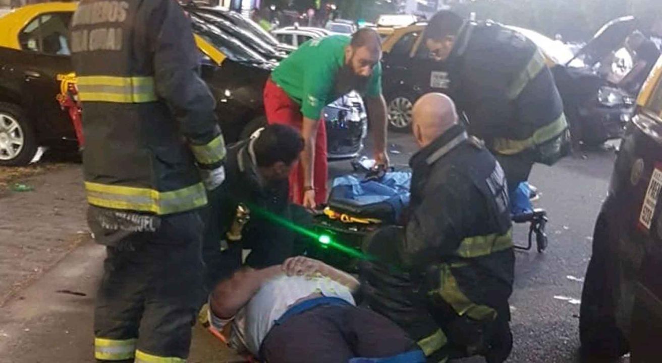 Dos muertos por un choque múltiple frente al Hipódromo de Palermo