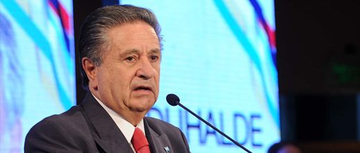 Duhalde: "Es el derrumbe K"