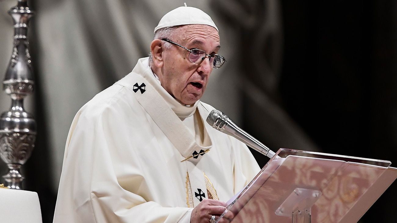 El Papa criticó los excesos policiales: "Puede ser un crimen de Estado"