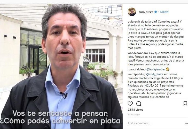 Video | Los insólitos consejos de Andy Freire para emprender en verano